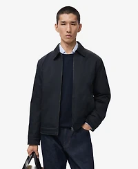Mango Men's Cotton Quilted Jacket