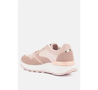 Juliette chain detailing lace up sneakers