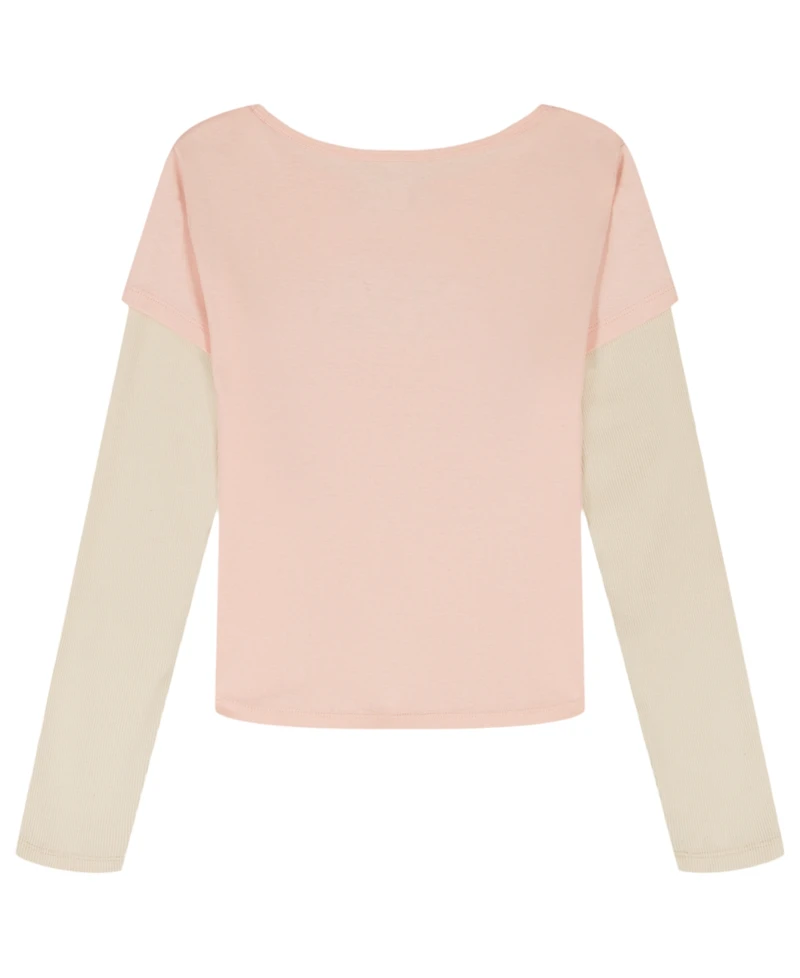 Calvin Klein Girls 7-16 Long-Sleeve T-Shirt