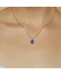 Yvette Natural Stone Necklace, Dainty, Colorful, Gift