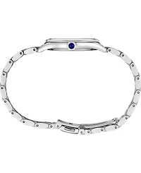 Seiko Women's Essentials Silver Stainless Steel Bracelet Watch, 29.6mm