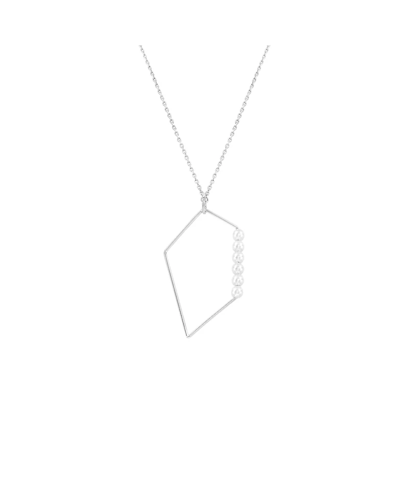 Bearfruit Jewelry Sterling Silver Annabelle Cultured Pearl Necklace