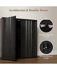 Vlsrka Vanity Makeup Desk with Mirror and Lights