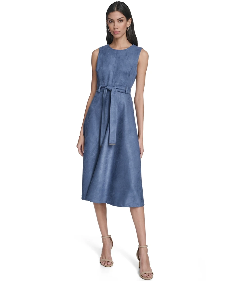 Calvin Klein Women's Sleeveless Midi Dress