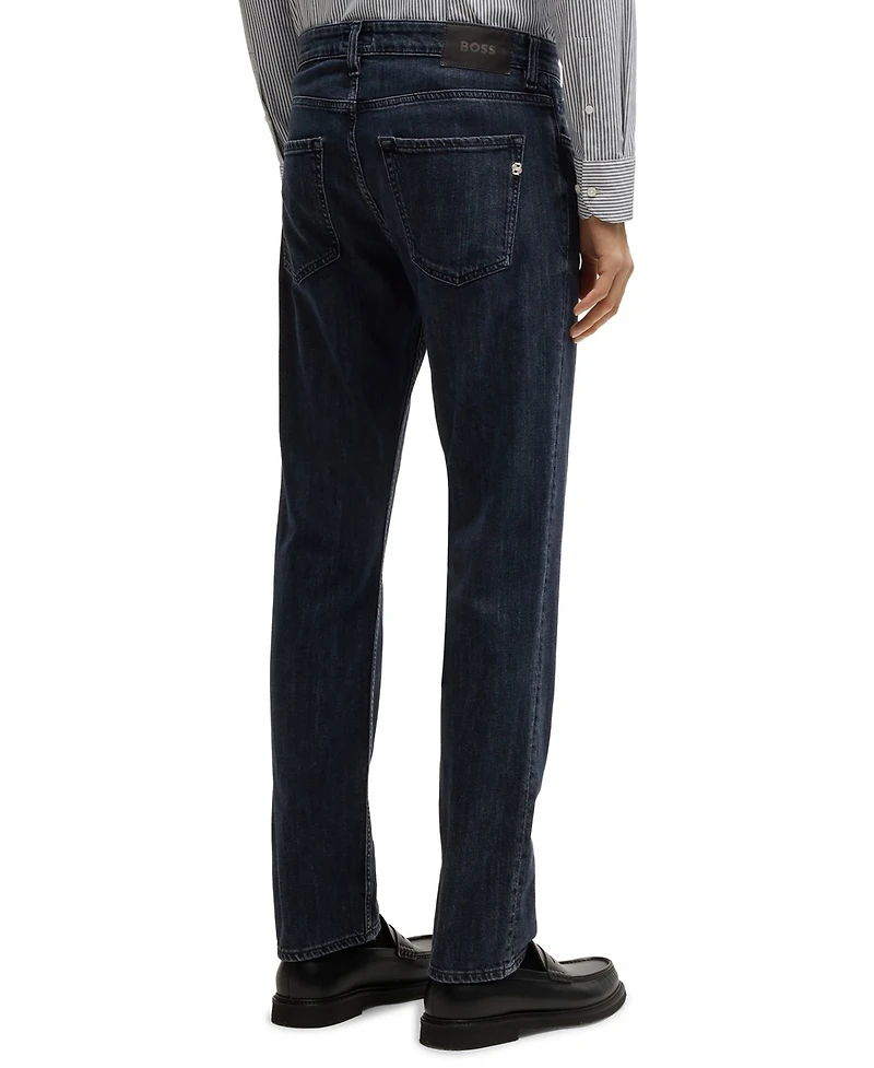 Boss by Hugo Men's Stretch Denim Delaware Slim-Fit Jeans