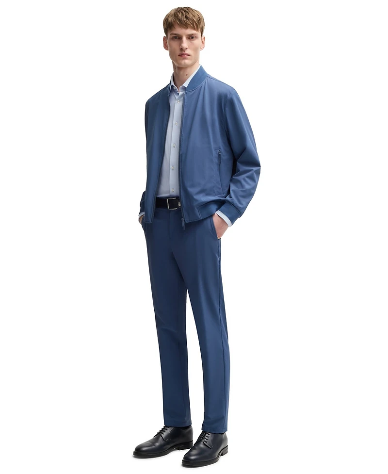 Boss by Hugo Men's Structured Performance Slim-Fit Dress Shirt