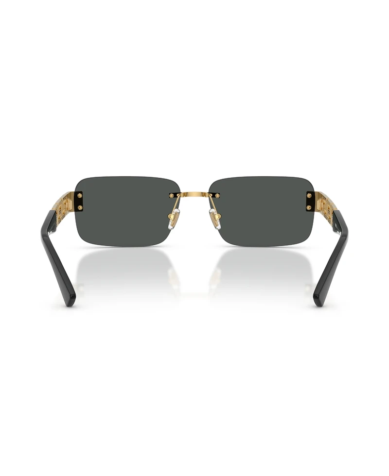 Versace Men's Rectangle Sunglasses, VE2298