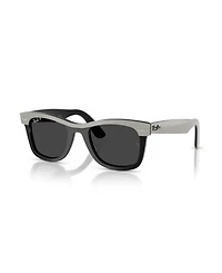 Ray-Ban Unisex Polarized Sunglasses, Wayfarer Street Neat RB2240