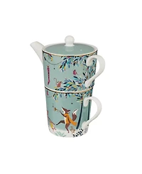 Portmeirion Sara Miller Woodland Tales Merry Band Teapot