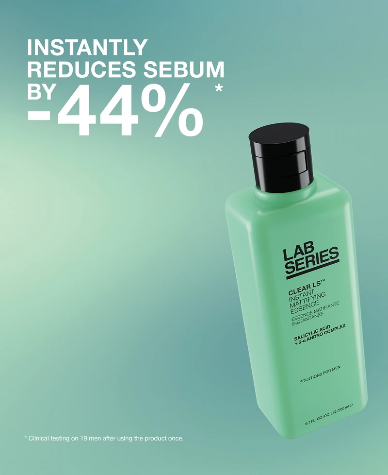 Lab Series Sebum Control Mattifying Essence, 6.7 oz.