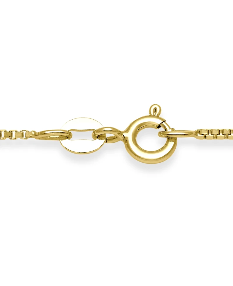 Belle de Mer Freshwater Pearl (7-8mm) and Cubic Zirconia Jewelry Set in Gold Over Silver