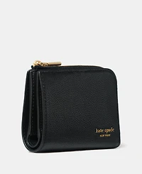 kate spade new york Devin Pebbled Leather Compact Wallet