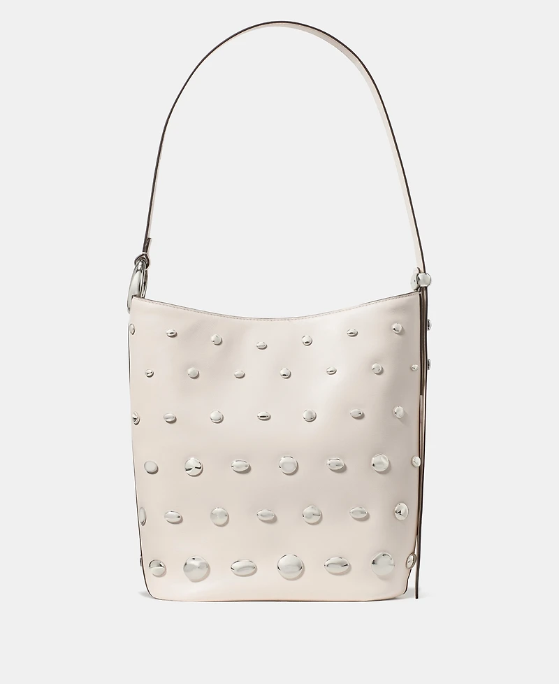 kate spade new york Halo Studded Fine Grain Leather Bucket Bag
