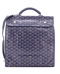 Pre-Owned Goyard Saint Leger Briefcase Backpack Coated Canvas