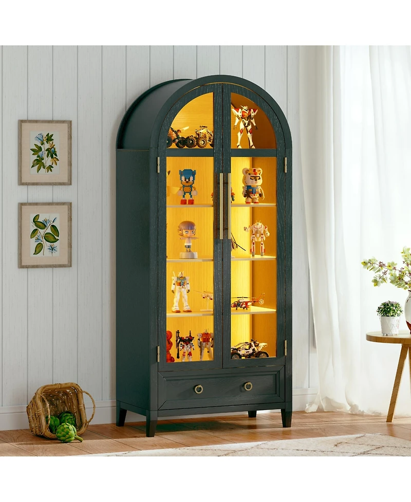 Vlsrka Vanity Makeup Desk with Mirror and Lights