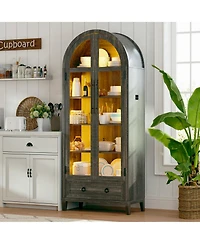 Vlsrka Vanity Makeup Desk with Mirror and Lights