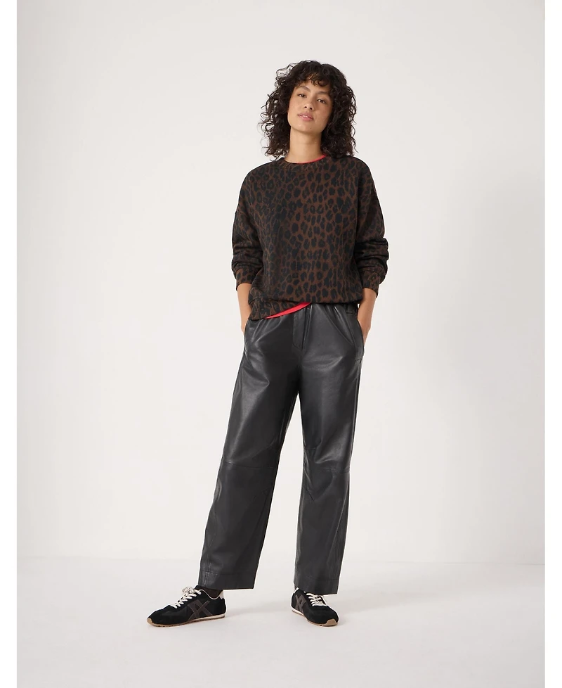 Hush Women's Leopard Print Sweatshirt