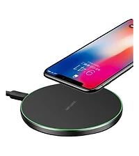 Risokeys Fast Wireless Charger 15W, Charging Pad Compatible with iPhone 13/12/12 Pro Max/11/Xr/X, Samsung Galaxy S21/S20 Ultra/S10/S9