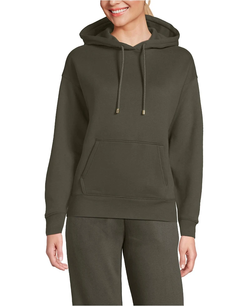 Lands' End Women's Serious Sweats Hooded Sweatshirt