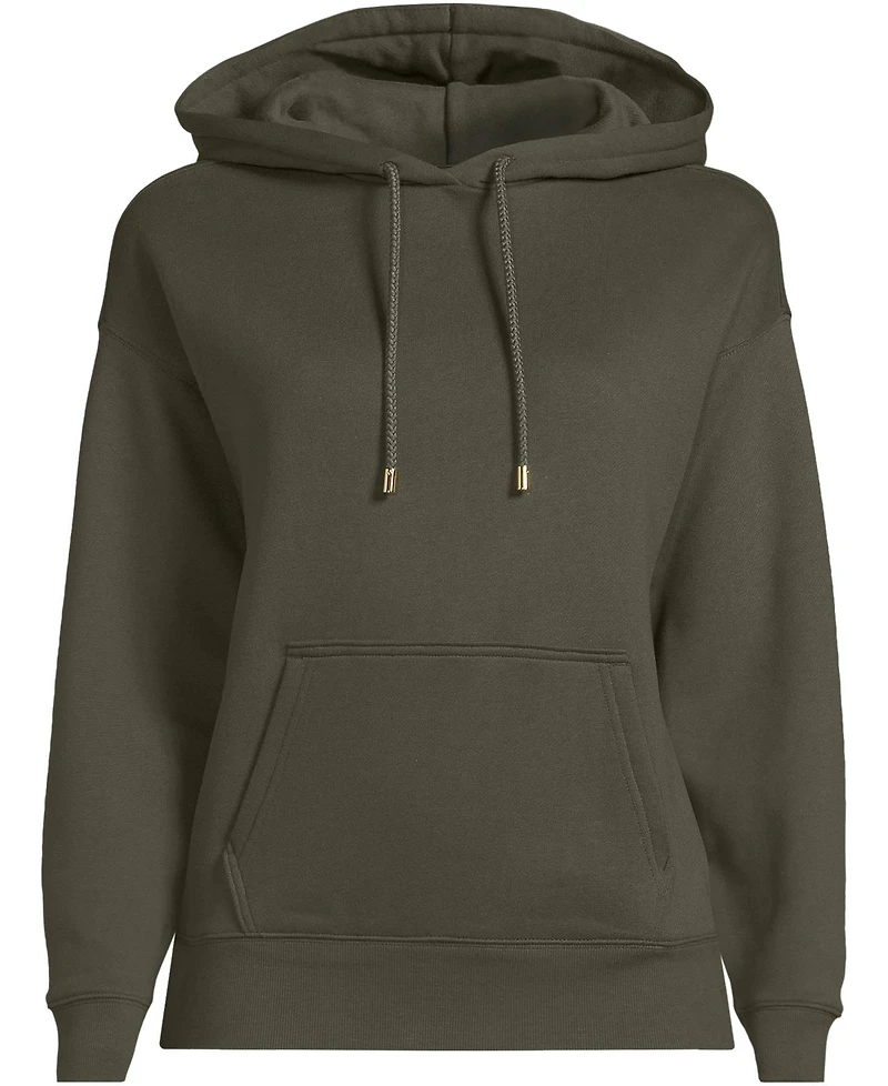 Lands' End Women's Serious Sweats Hooded Sweatshirt