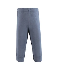 Hudson Baby Boys Cotton Pants and Leggings, Football Fan