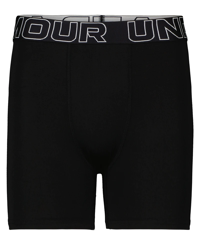 Under Armour Boys 7-20 Solid Boxer Briefs, 3-Pack