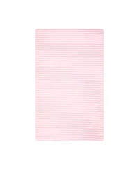 Hudson Baby Infant Girls Cotton Flannel Burp Cloths 12-Pack Bundle, Pink Mint Floral, One Size