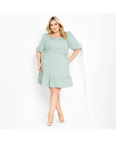 City Chic Women's Ariya Dress