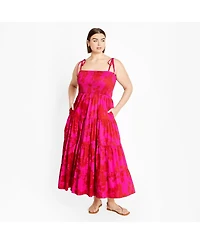 City Chic Women's Marli Print Maxi Dress