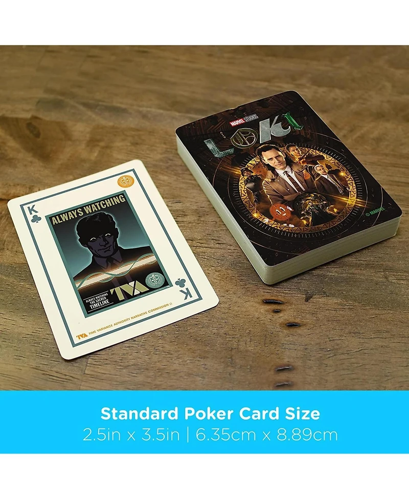 Nmr Distribution Marvel Loki Playing Cards