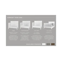 Child Craft Atwood 4-in-1 Convertible Crib