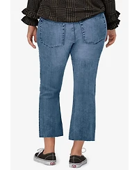 ellos Women's Crop Bootcut Jeans