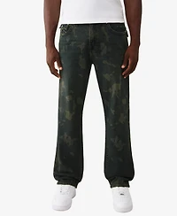 True Religion Men's Baggy Zip-Fly Regular-Fit Jeans