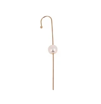Women's The Snowball-Pin Cuff Earring - California Gold