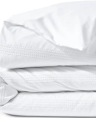 Lands End 400 Thread Count Premium Supima Cotton No Iron Sateen Embroidered Duvet Bed Cover