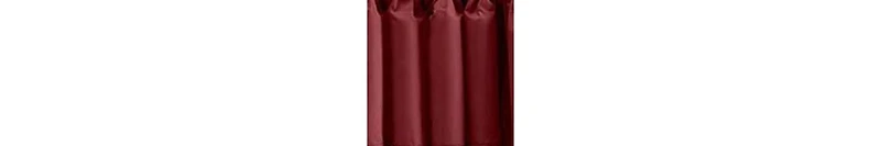 Ellis Curtain Stacey 3" Rod Pocket High Quality Fabric Solid Color Window Lined Swag Set 126"x36" Merlot