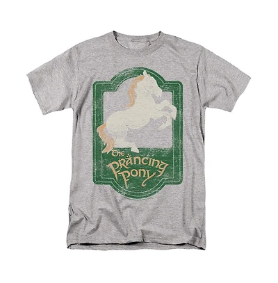 Lord Of The Rings Men's Prancing Pony Sign T Shirt