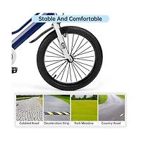 Artudatech 18" Kids Bike for Boys and Girls with auxiliary wheels & Rack