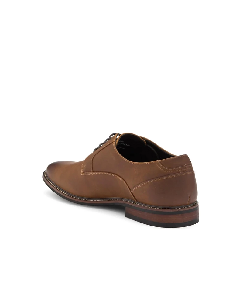 Rush Gordon Men's Casual Plain Toe Lace Up Shoes