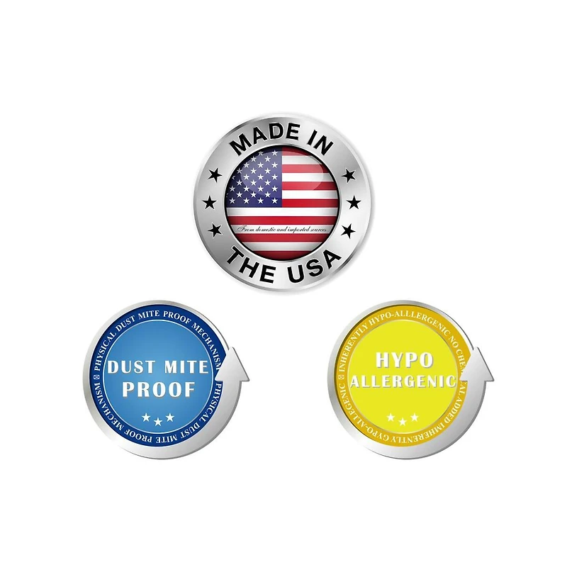 L.a. Baby Naturally Superior 2-in-1 Dual Sided Spring Crib & Toddler Mattress with Cotton Layers & Waterproof Cover