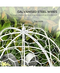 Outsunny 6 Pack Garden Chicken Wire Cloche, Animal Plant Protectors