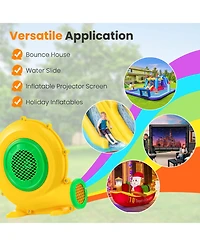 680W Air Blower Air Pump Fan with Convenient Handle and Ground Stakes-680W
