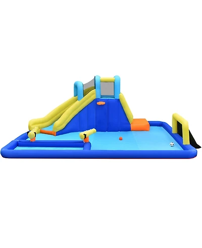 Sugift 6-in-1 Inflatable Water Slide Jumping House without Blower