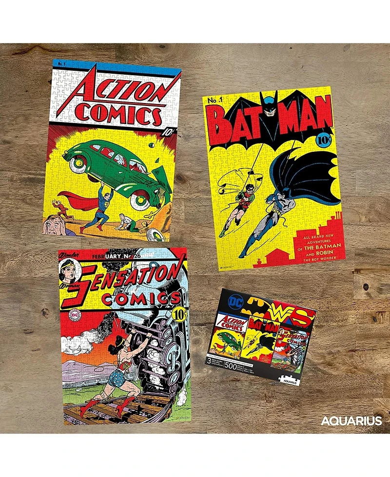 Nmr Distribution Dc Comics 500 Piece Jigsaw Puzzles | Set of 3