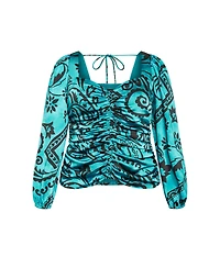 City Chic Women's Sienna Print Top