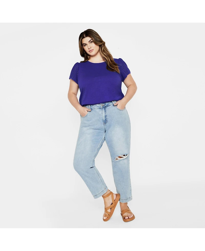 City Chic Women's Linny Top