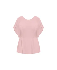 City Chic Women's Romantic Mood Top