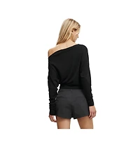 Cotton On Women's Peyton Off Shoulder Long Sleeve Tops
