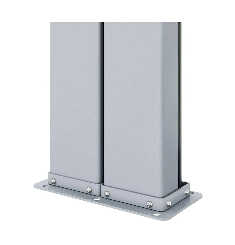 Retractable Side Awning Anthracite 86.6"x393.7"