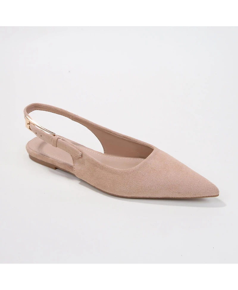Berness Caitriona Faux Suede Flats